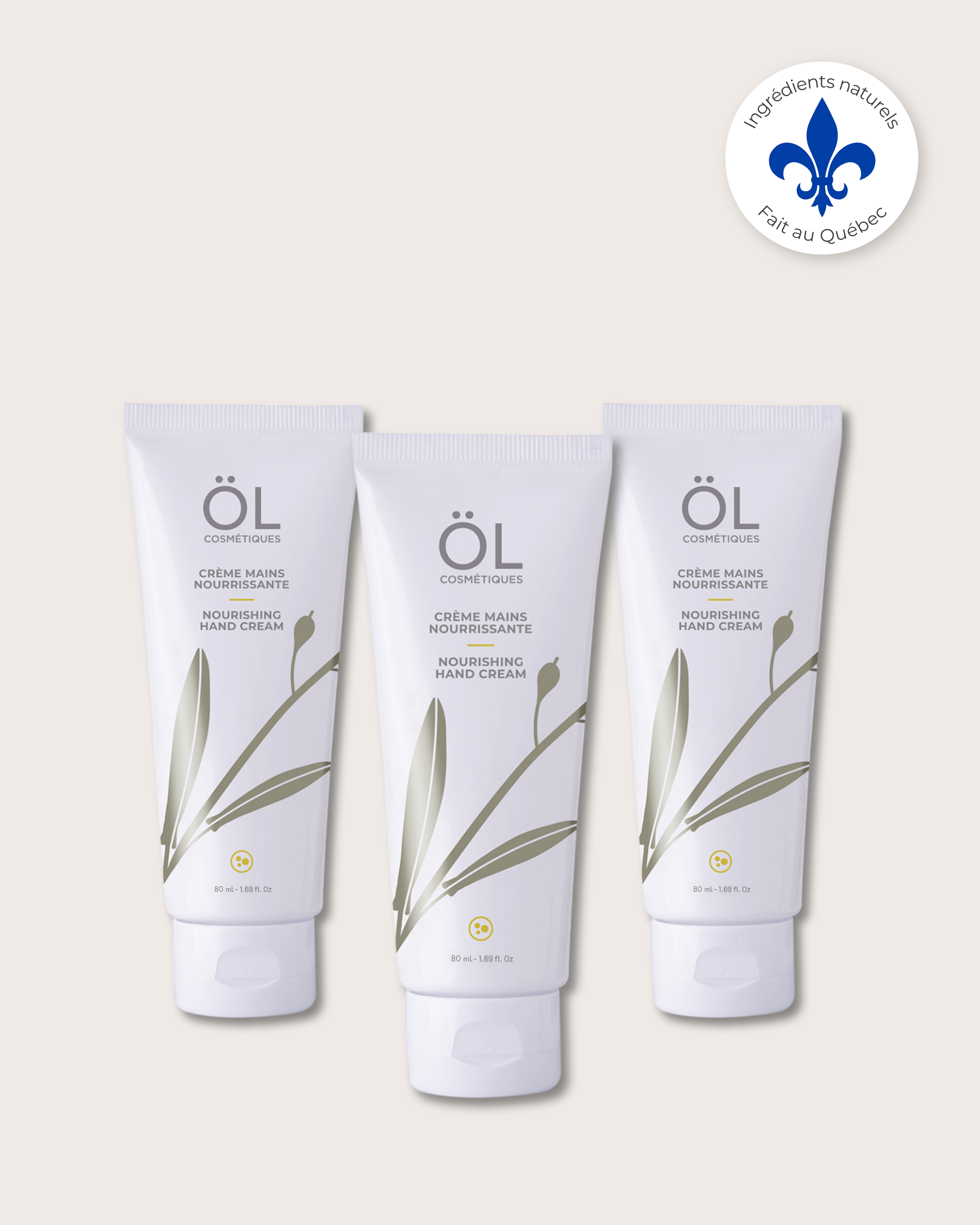 ENSEMBLE 3 CRÈMES MAINS NOURRISSANTE